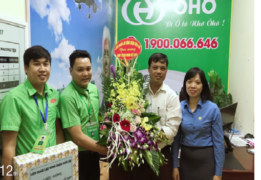 Liên đoàn Lao động quận Kiến An tổ chức thăm và chúc mừng các doanh nhân, doanh nghiệp trên địa bàn quận nhân ngày Doanh nhân Việt Nam 13/10