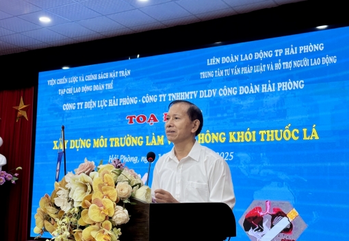 Tọa đàm “Xây dựng môi trường làm việc không khói thuốc lá”