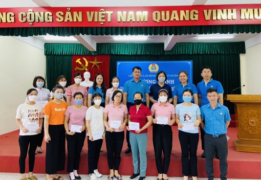 Liên đoàn Lao động huyện An Dương tổ chức các hoạt động chăm lo cho CNVCLĐ