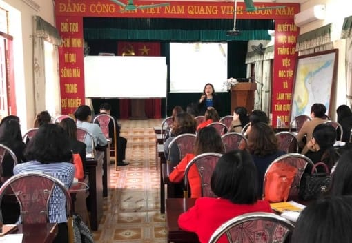 Liên đoàn Lao động quận Hải An tổ chức tập huấn Công tác nữ công năm 2018