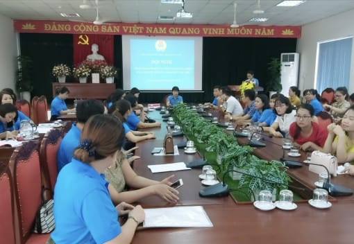 Liên đoàn Lao dộng huyện An Lão tổ chức Hội nghị triển khai nhiệm vụ công tác công đoàn năm học 2020-2021