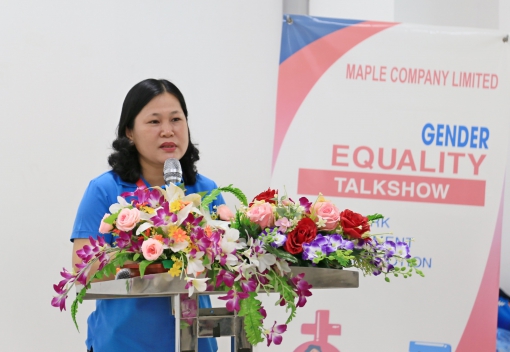 Công đoàn Khu Kinh tế Hải Phòng tổ chức toạ đàm nâng cao hiệu quả bình đẳng giới trong doanh nghiệp 